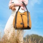 Suede Handbag